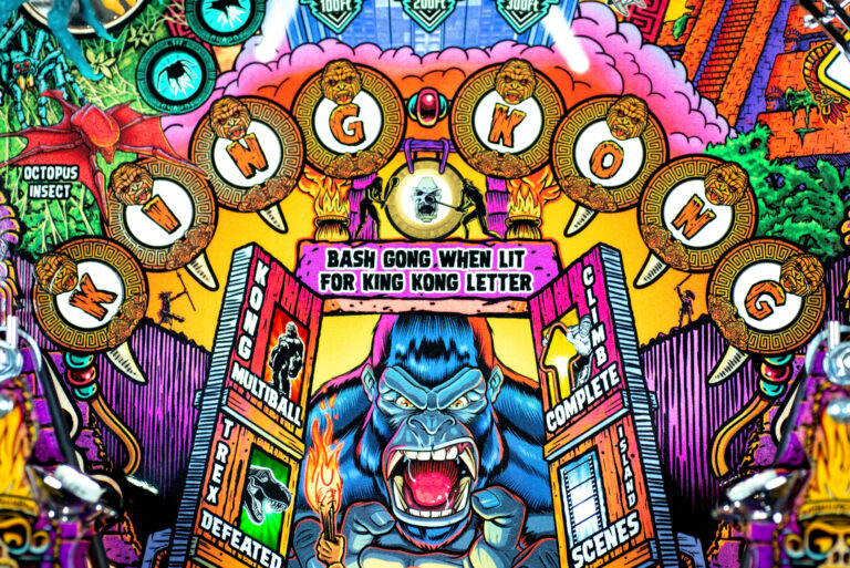 Stern Flipper King Kong: Myth of Terror Island Limited Edition – Bild 6