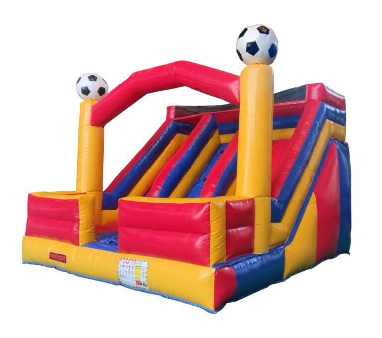 Avyna Profi Hüpfburg - Double slide and Fun Boys