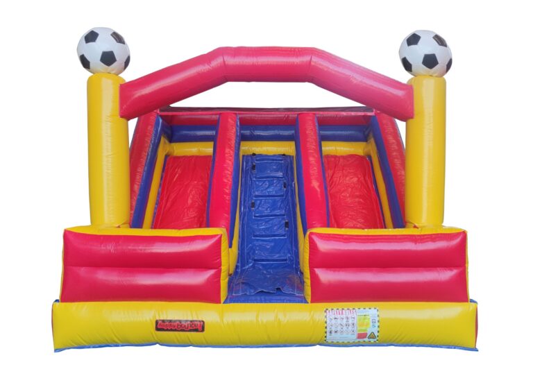 Avyna Profi Hüpfburg - Double slide and Fun Boys – Bild 2