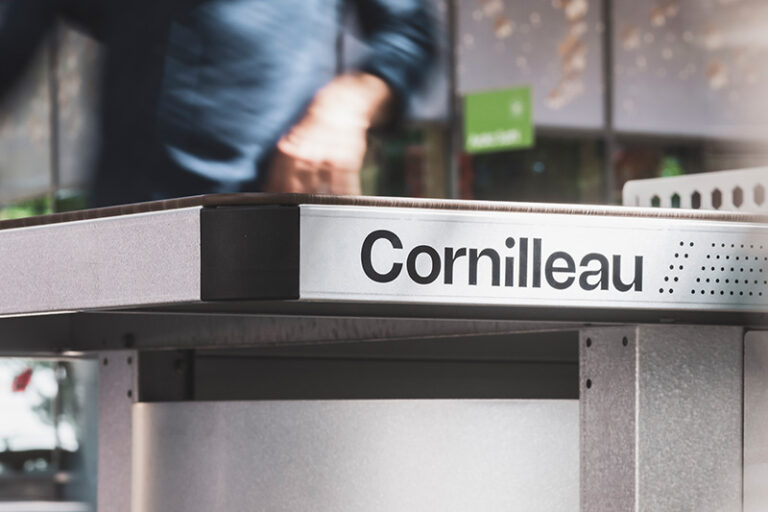 Cornilleau Campus 510 Outdoor Tischtennisplatte – Bild 13