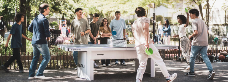 Cornilleau Campus 510 Outdoor Tischtennisplatte – Bild 5