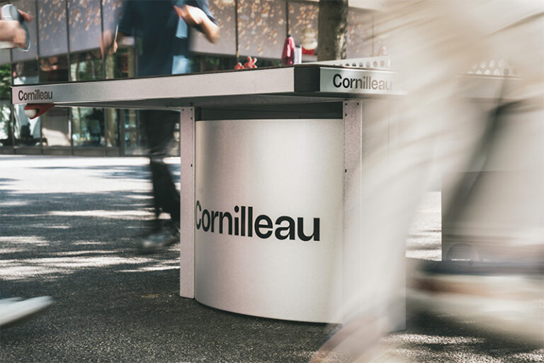Cornilleau Campus 510 Outdoor Tischtennisplatte – Bild 7