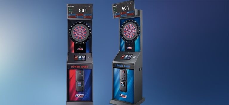 Dartautomat Löwen Dart Turnier HB10 blau-rot – Bild 12