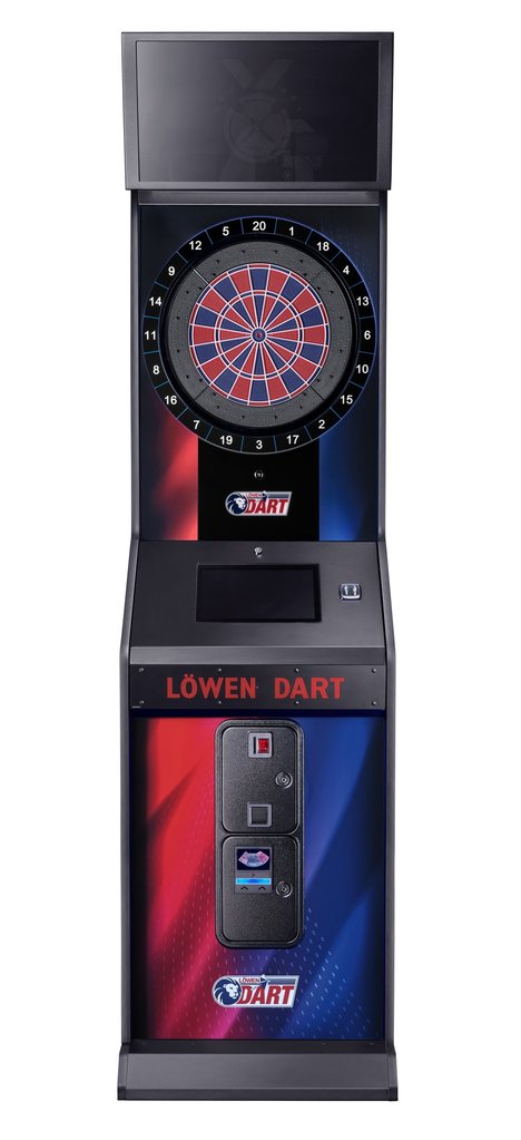 Dartautomat Löwen Dart Turnier HB10 blau-rot – Bild 4