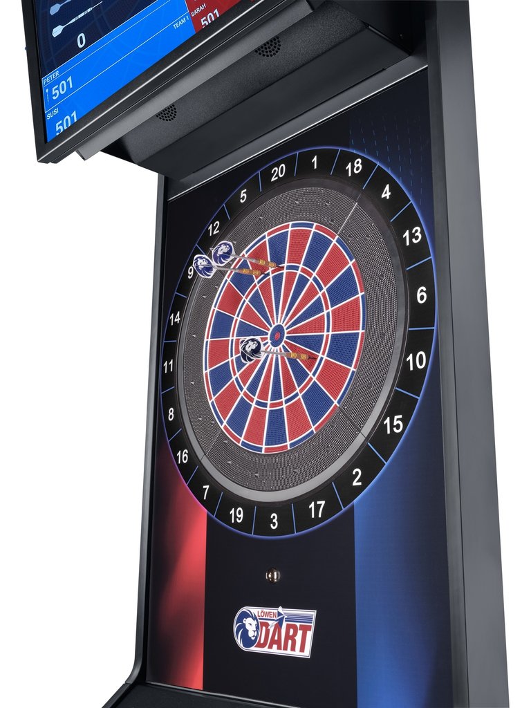 Dartautomat Löwen Dart Turnier HB10 blau-rot – Bild 7