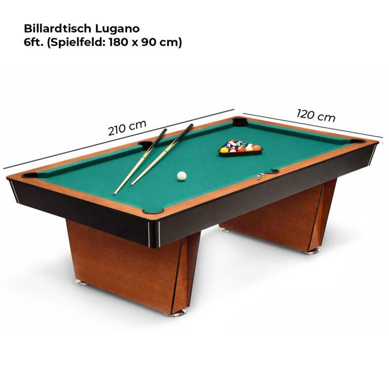 Lugano Pool Billardtisch – Bild 3