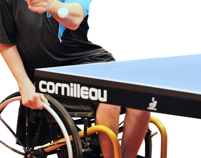 Cornilleau Competition Indoor Tischtennisplatte - Comp 740 blau – Bild 5
