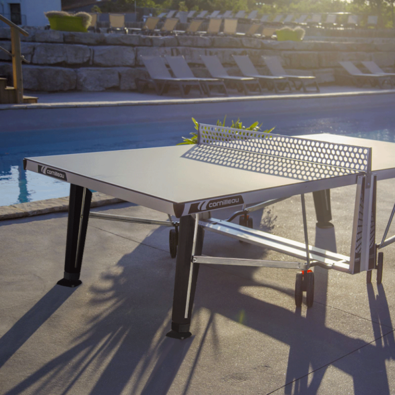Cornilleau Pro 540 Outdoor-Tischtennistisch grau – Bild 4